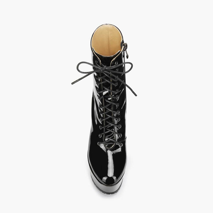 CEDAR - super high platform half boots