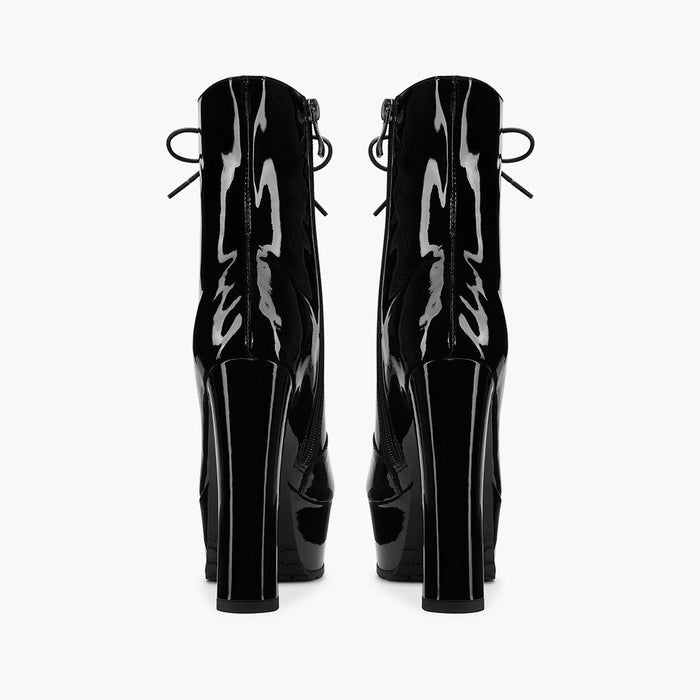 CEDAR - super high platform half boots