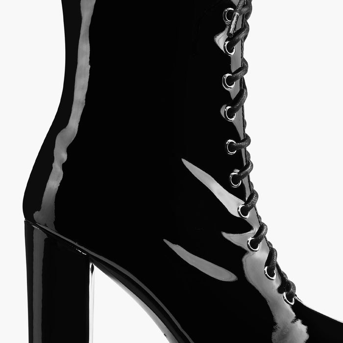 CEDAR - super high platform half boots
