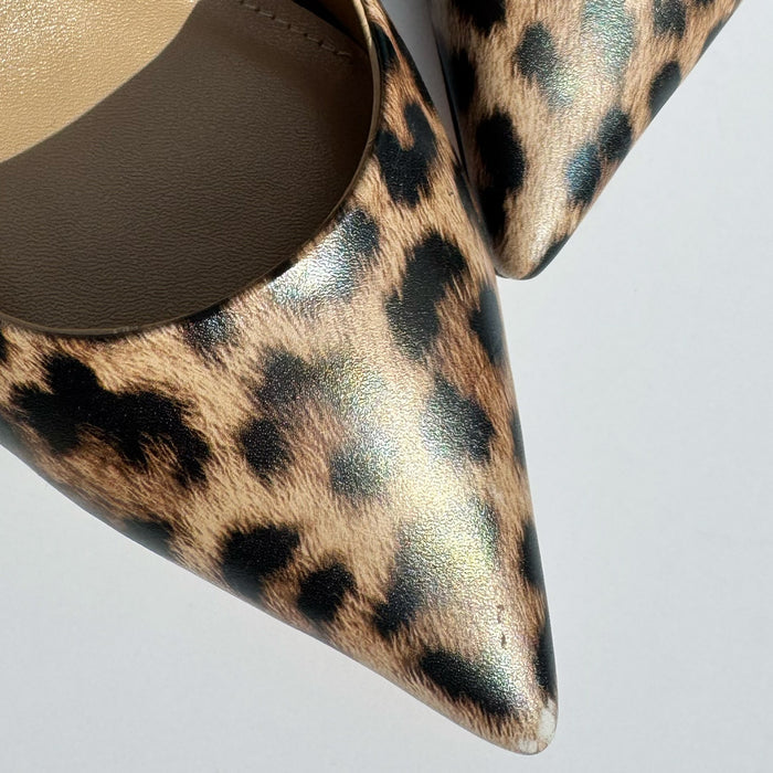 Ceen 40 Leopard - Classic Pumps - size UK 2.5