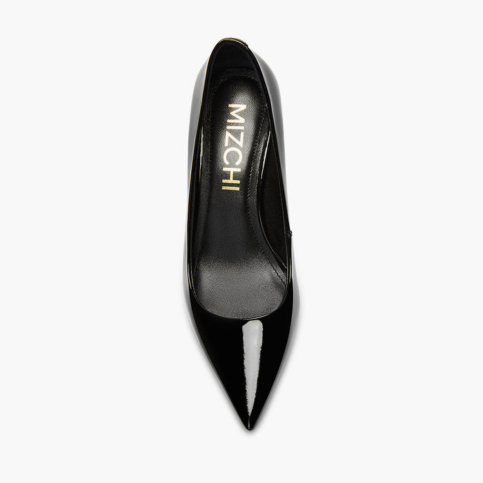 CEEN 50 - black patent leather pumps