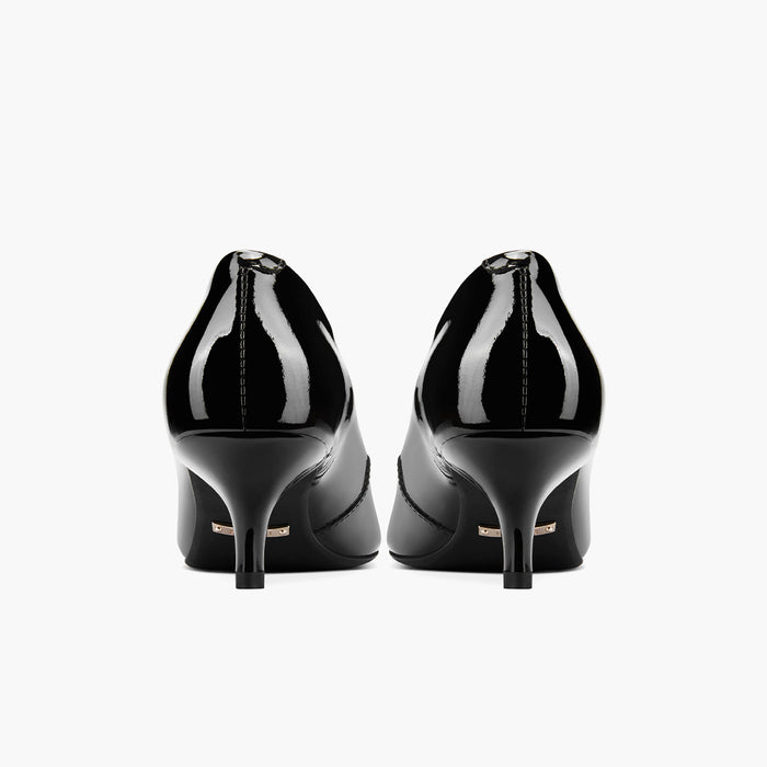 CEEN 50 - black patent leather pumps