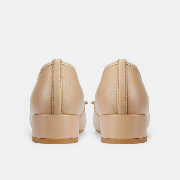 Chiara - Beige 3cm Ballet Pumps