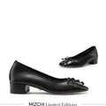 Chiara - Black 3cm Ballet Pumps