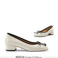 Chiara - Ivory 3cm Ballet Pumps