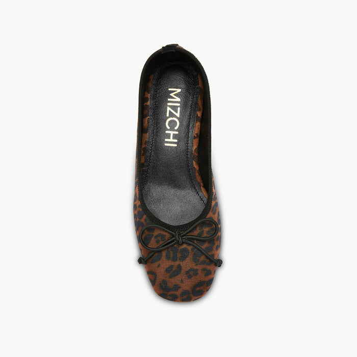 Chiara - Leopard 3cm Ballet Pumps