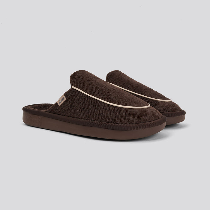 Brunch Cigar Slipper in Espresso terry, main product image