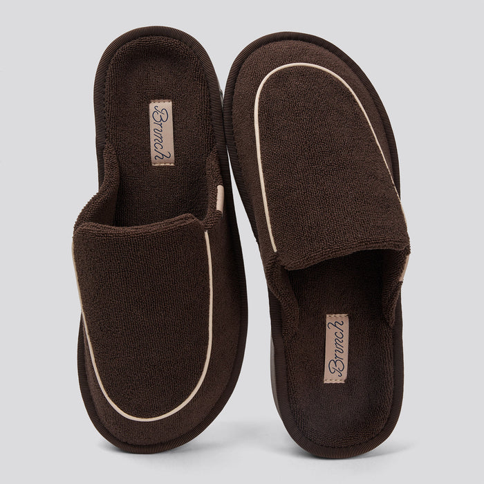 Brunch Cigar Slipper in Espresso terry, product view 4