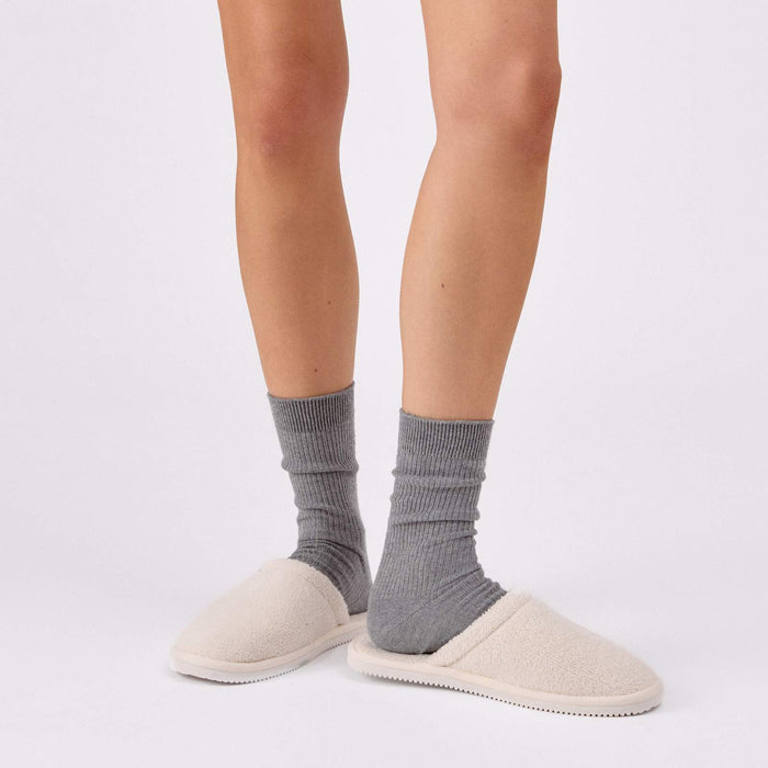 Brunch Classic slipper in Cream terry, product view 2