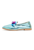 Classic Leather Flat Sole Loafers - Cesare Gaspari