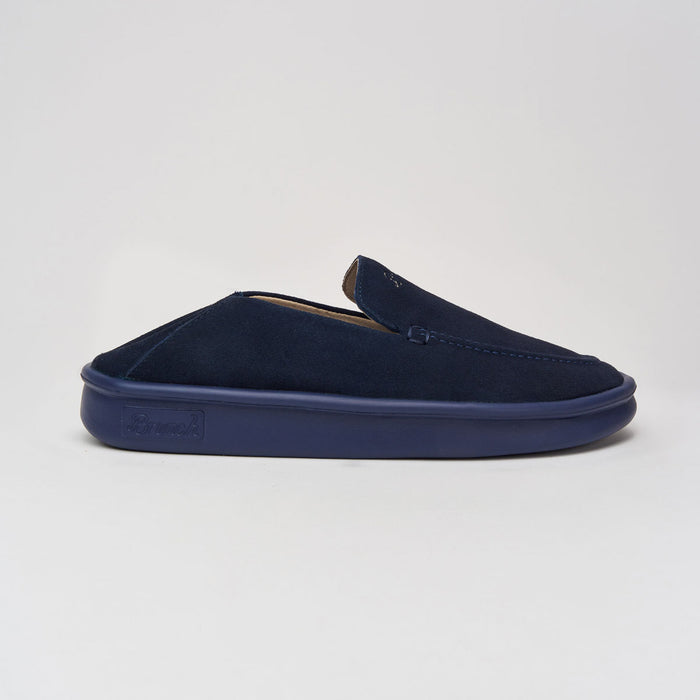 Brunch Collapsible Loafer in Navy suede, product view 5