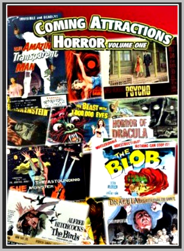 COMING ATTRACTIONS - HORROR VOL. ONE - RARE DVD