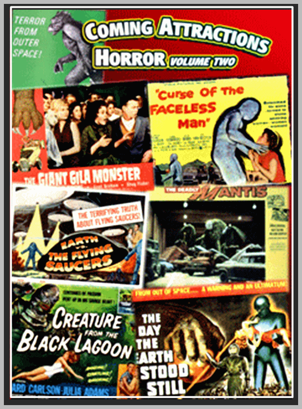 COMING ATTRACTIONS - HORROR VOL. TWO - RARE DVD