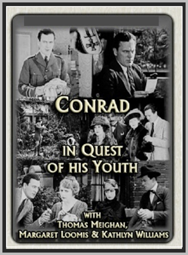 CONRAD IN QUEST OF HIS YOUTH - 1920 - THOMAS MEIGHAN - SILENT - RARE DVD