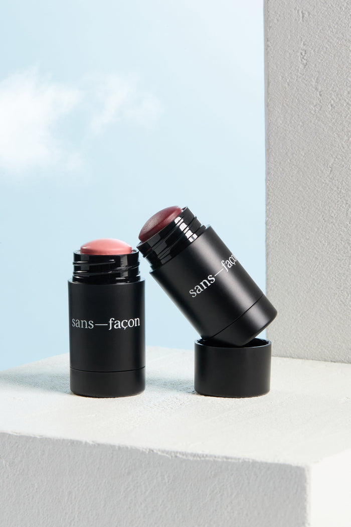 Le bâton fard à joues en crème-Maquillage-Sans-Façon-Rose doux-WOMANCE