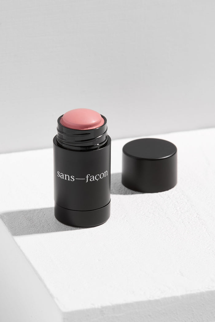 Le bâton fard à joues en crème-Maquillage-Sans-Façon-Rose doux-WOMANCE