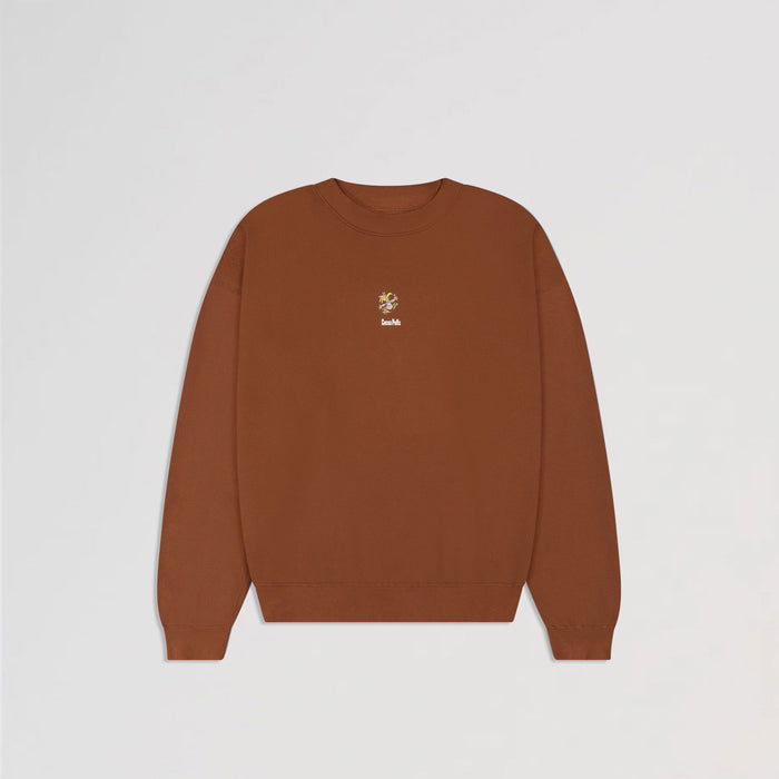 Brunch Crewneck in Chocolate Milk, Cocoa Puffs™ collaboration, main product image