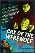 CRY OF THE WEREWOLF - 1944 - COLORIZED - NINA FOCH - RARE DVD