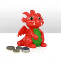Cute Wales Dragon Painted Money Box 12cm 001