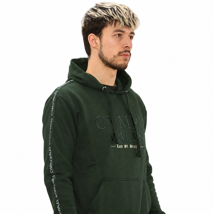 Cymru Wales Land of Dragons Hoodie
