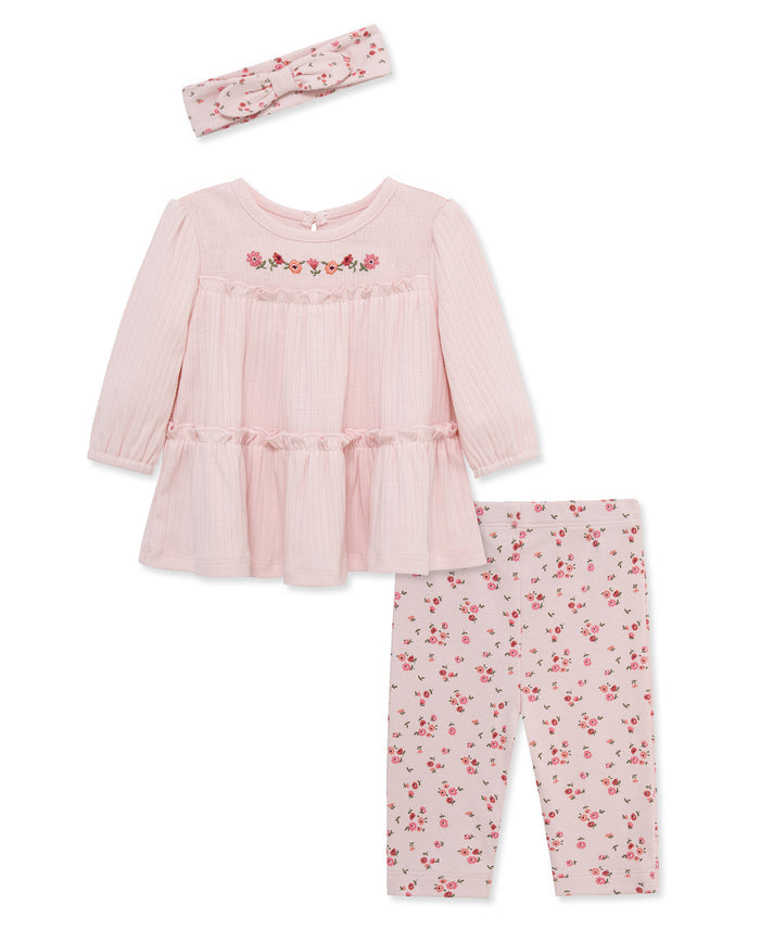 Ditsy Tunic & Legging Set (3M-12M) - Little Me
