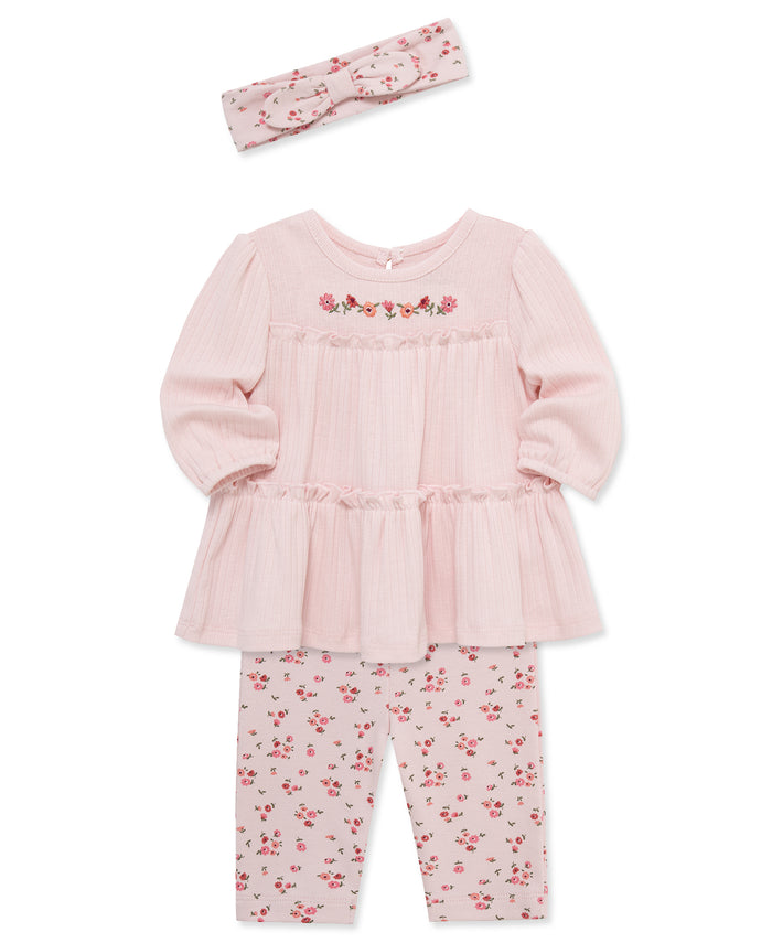 Ditsy Tunic & Legging Set (3M-12M) - Little Me