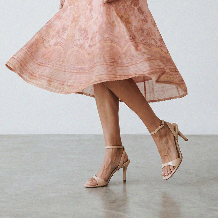 Do Ceu Beige - Strappy Leather Sandals