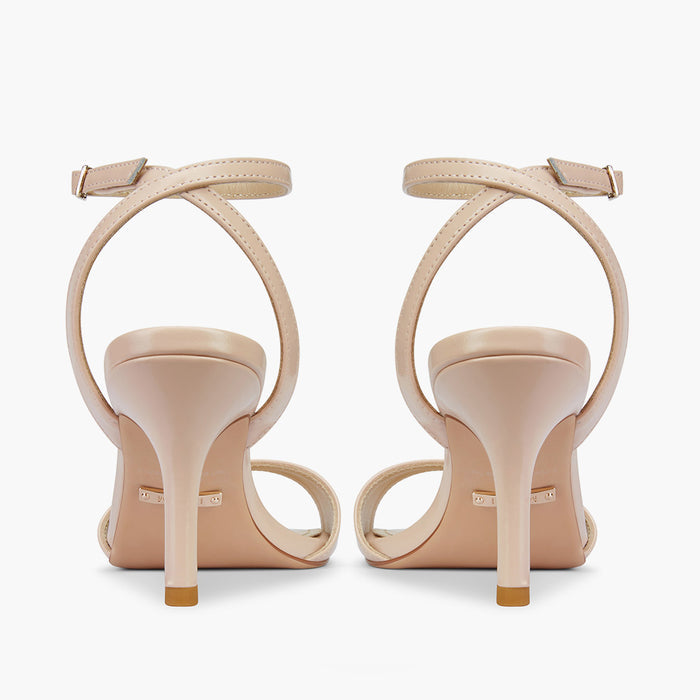 Do Ceu Beige - Strappy Leather Sandals