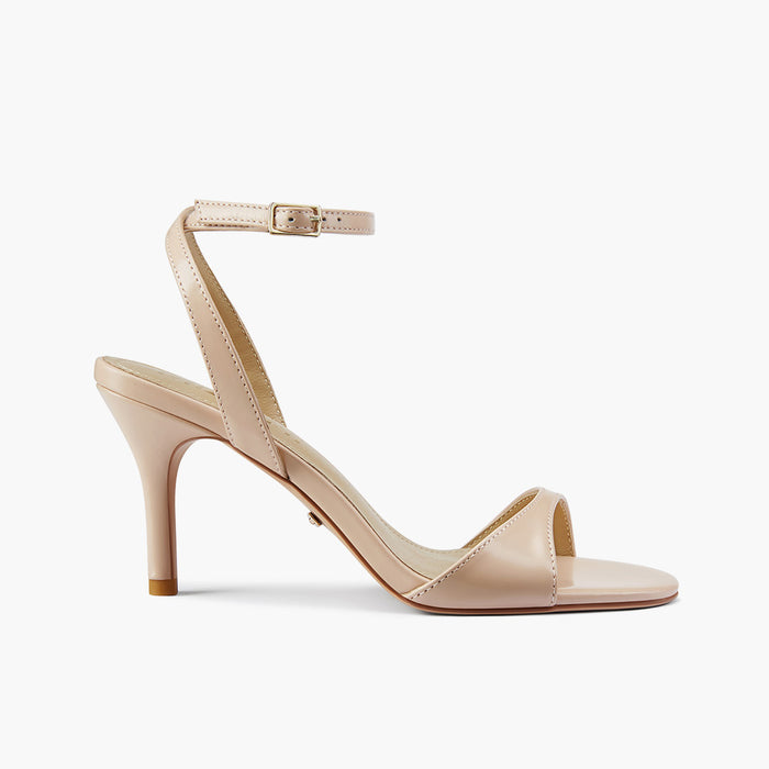 Do Ceu Beige - Strappy Leather Sandals