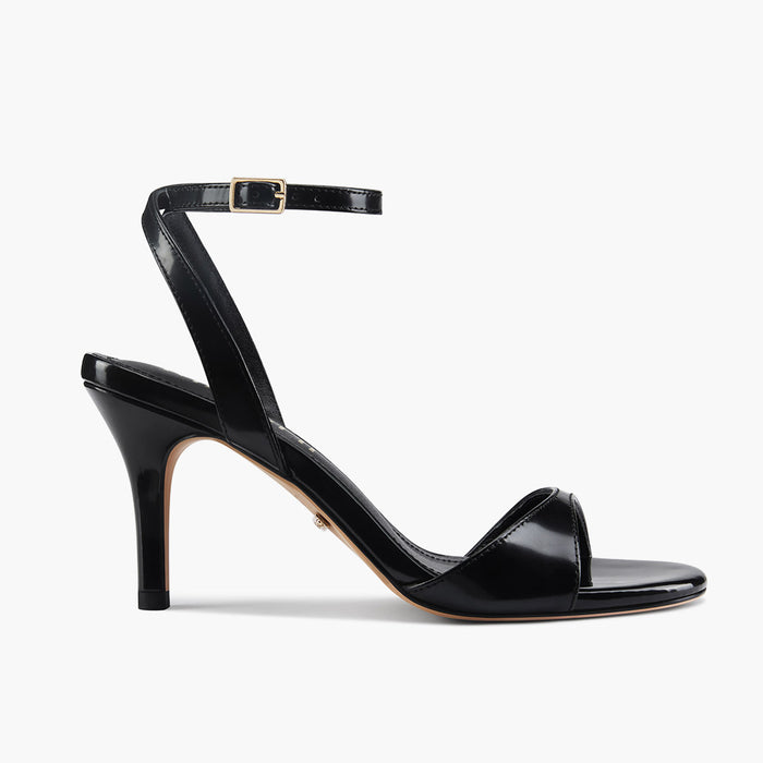 Do Ceu Black - Strappy Leather Sandals