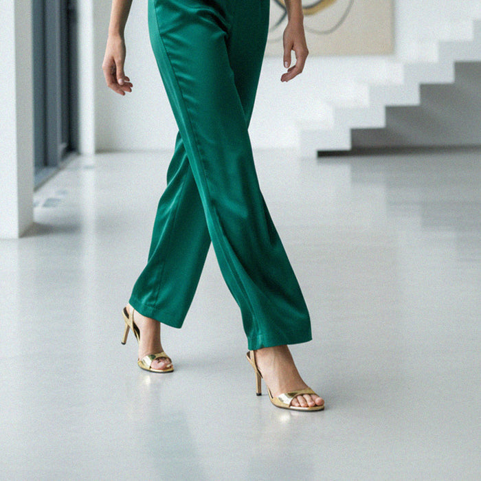 Do Ceu Gold - Strappy Leather Sandals