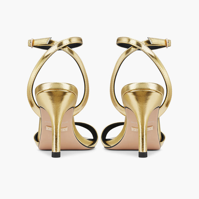 Do Ceu Gold - Strappy Leather Sandals