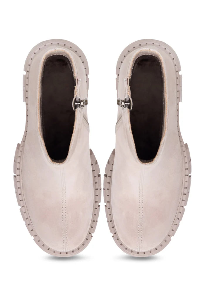 Dynamic Chunky Heel Boots Gio - Beige