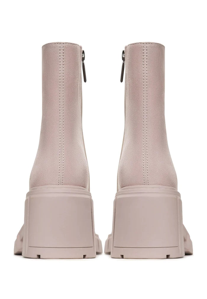 Dynamic Chunky Heel Boots Gio - Beige