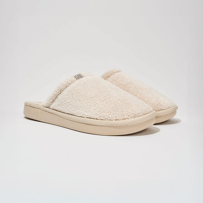 Brunch Essential slipper in Beige terry, main product image