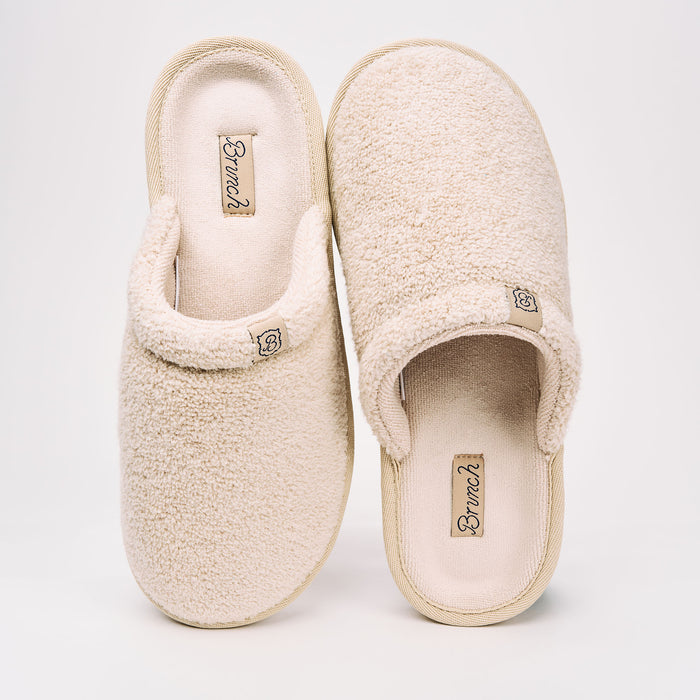 Brunch Essential slipper in Beige terry, product view 3