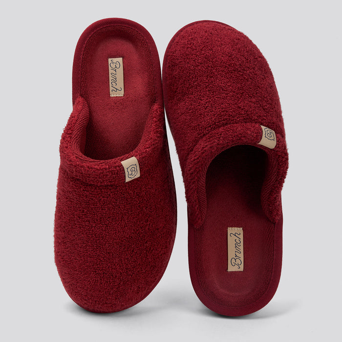 Brunch Essential slipper in Bordeaux terry, product view 4