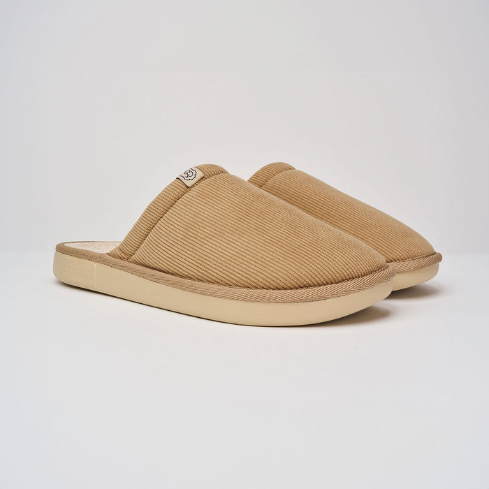 Brunch Essential slipper in Caramel corduroy, main product image