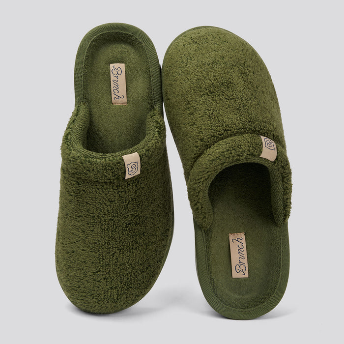 Brunch Essential slipper in Chive terry, product view 4