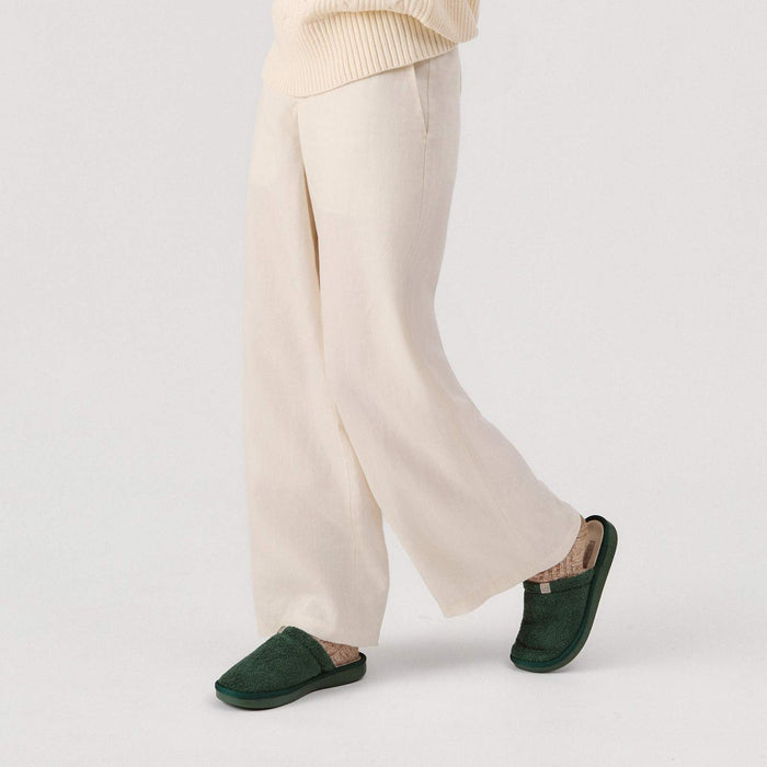 Brunch Essential slipper in Emerald terry, product view 4