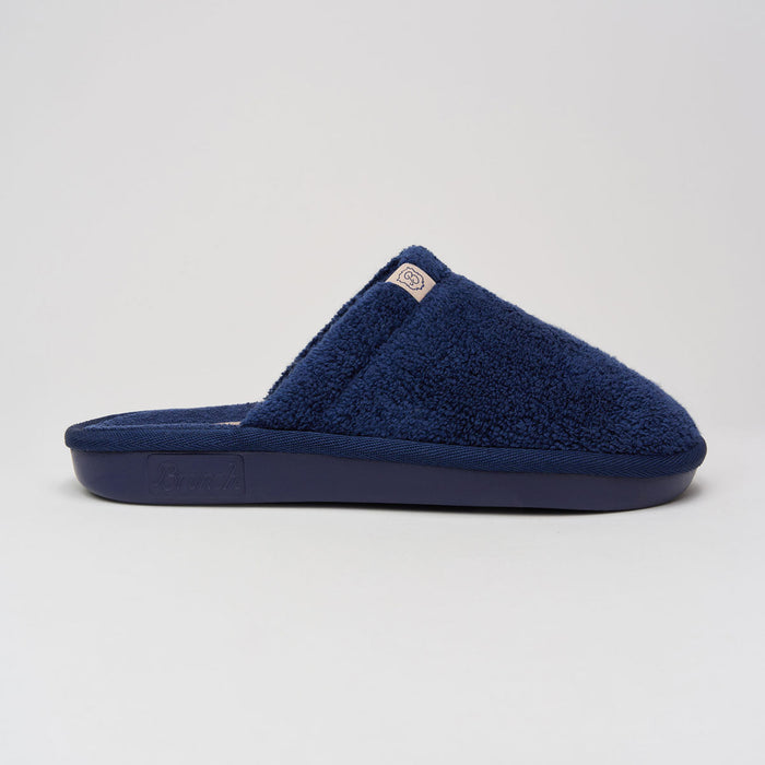 Brunch Essential slipper in Navy terry, product view 4