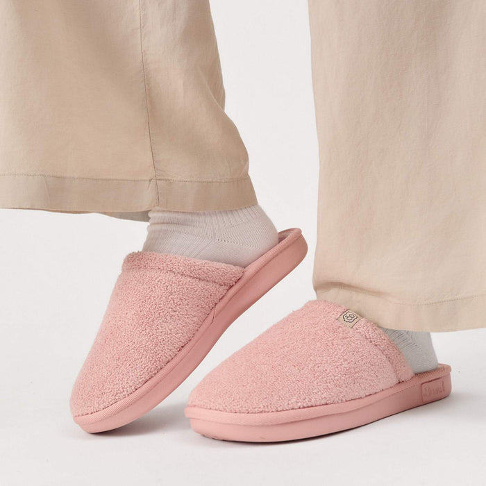Brunch Essential Pink Terry slippers, view 3
