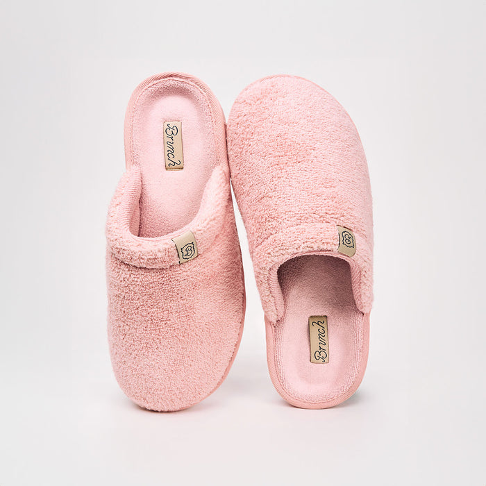 Brunch Essential slipper in Pink terry, product view 3