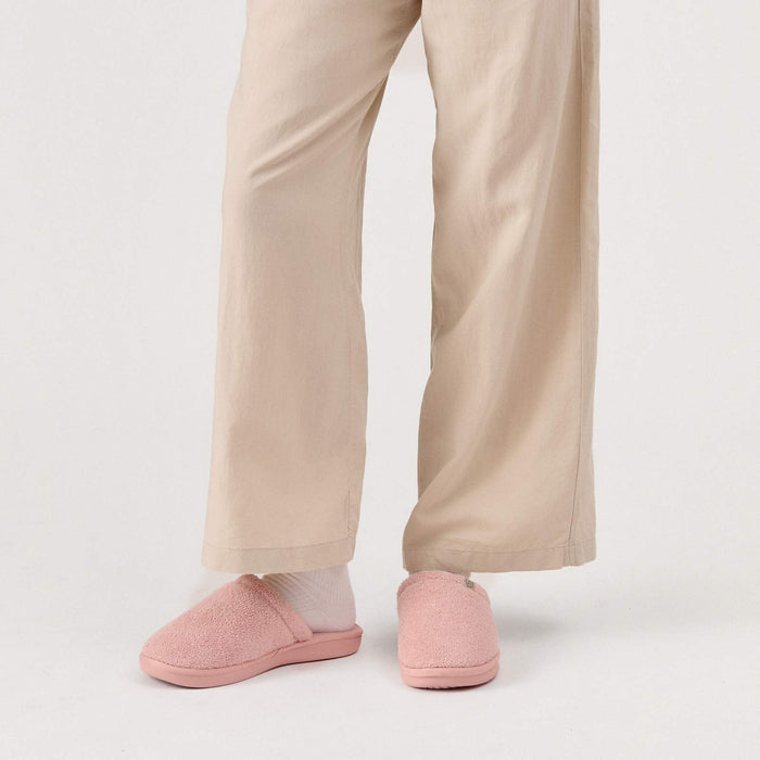 Brunch Essential Pink Terry slippers, view 4