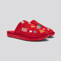 Brunch Essential Lucky Charms™ slipper in Lucky Red suede, main product image