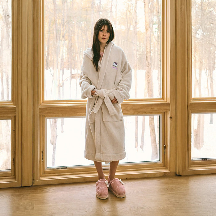 Essential Robe - Cream - Hello Kitty - Brunch - HE3TE2CRUS - Apparel