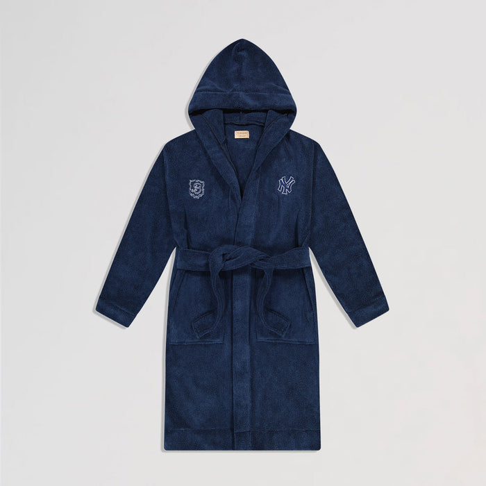 Brunch Essential Robe in Navy yankees, main product image