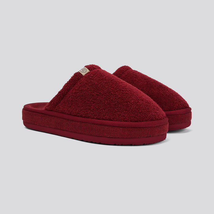 Brunch Essential XXL slipper in Bordeaux terry, main product image