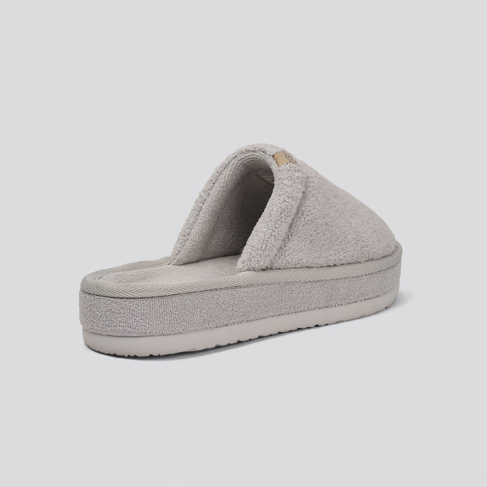 Brunch Essential XXL slipper in Oyster terry, product view 4