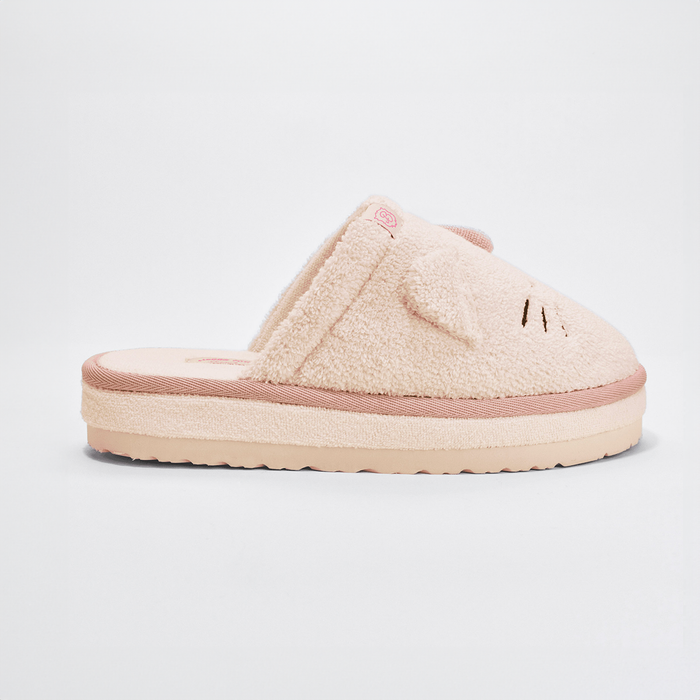 Brunch Essential XXL Hello Kitty slipper in Cream terry, product view 4
